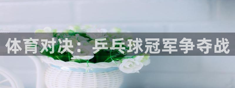 168全国统一开奖官网直播：体育对决：乒乓球冠军争夺战